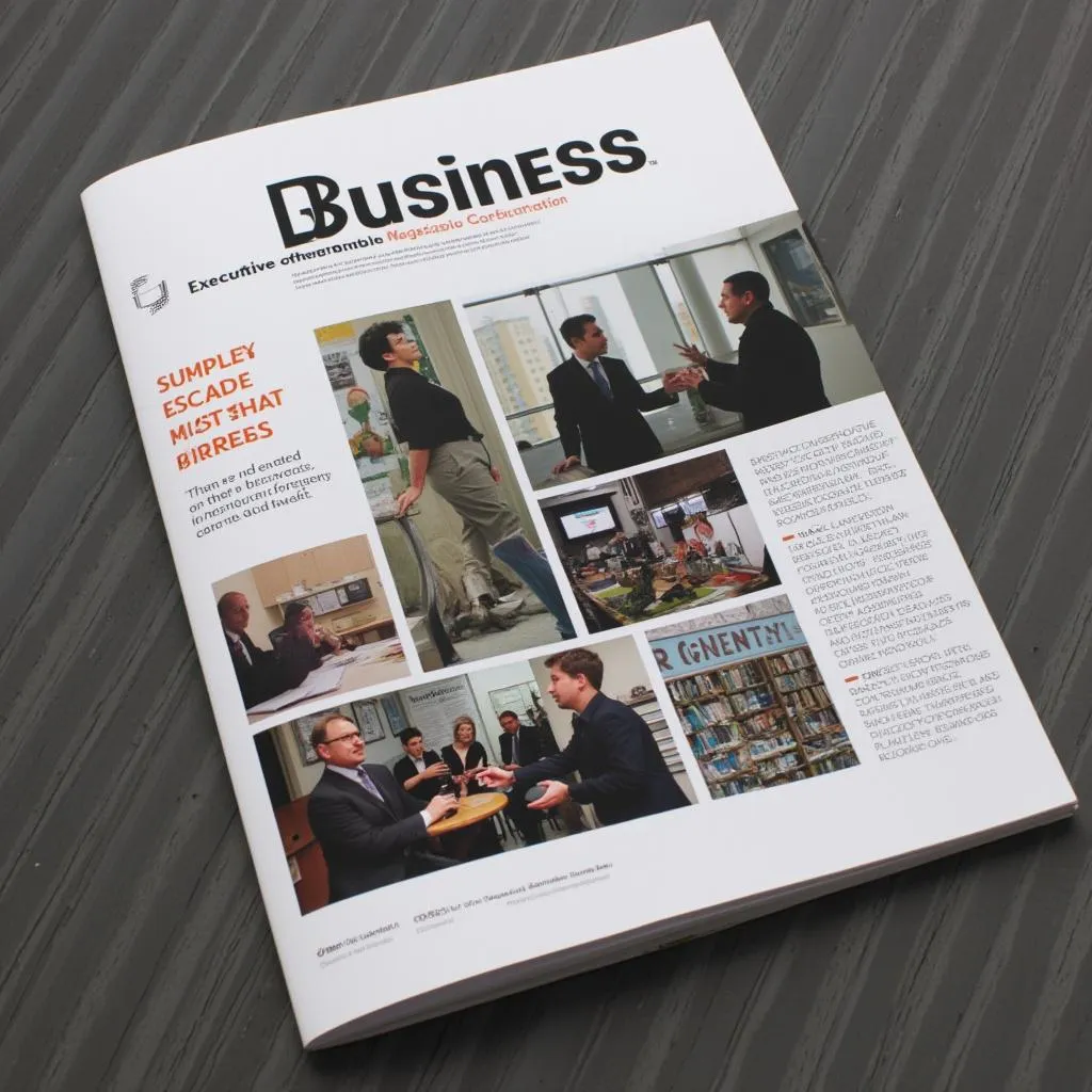 Artículo en revista de negocios sobre comunicación ejecutiva