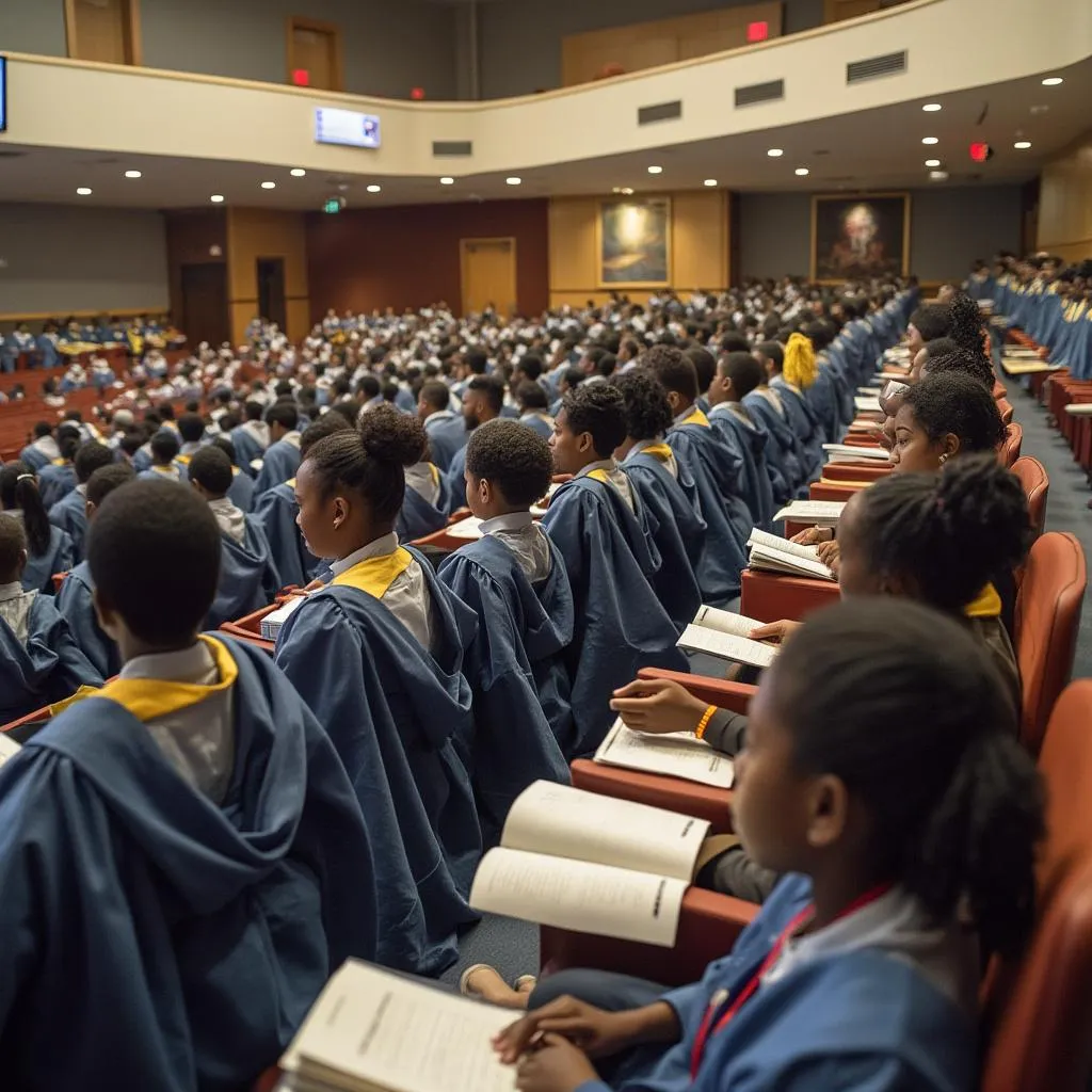 Conferencia anual de graduados de la academia